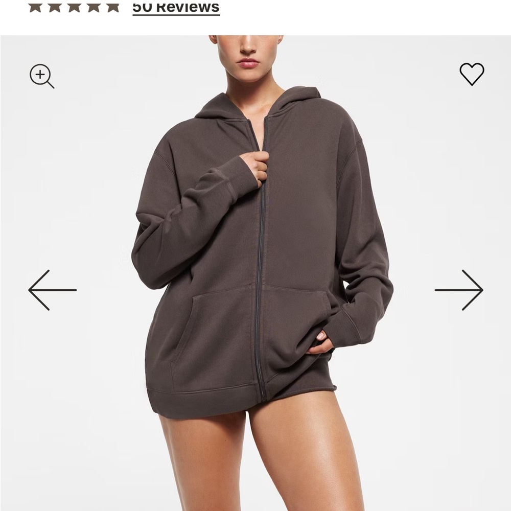 Skims Zip-Up Hoodie